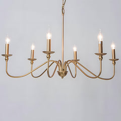 Lampsmodern-UK Simple Modern Iron Pendant Light, 34.6in Dia x 15in