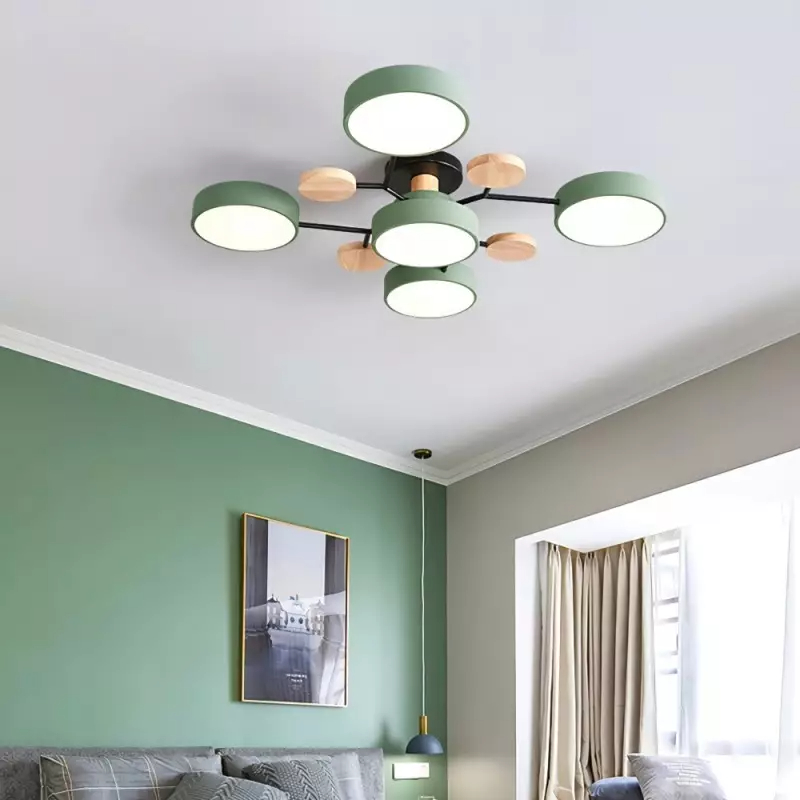 Lampsmodern-UK Circular LED Ceiling Light 33.5-37in Dia 5.5in