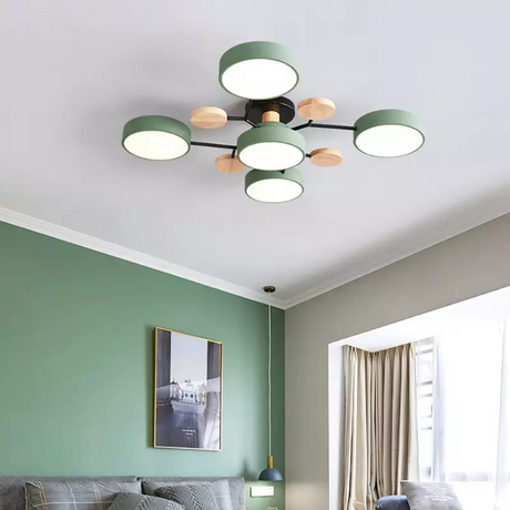 Lampsmodern-UK Circular LED Ceiling Light 33.5-37in Dia 5.5in