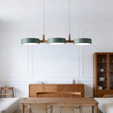 Lampsmodern-UK Metal Cylinder Pendant Light Multi-Light 30.3in x 7.9in