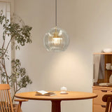 Lampsmodern-UK Nordic Modern Spherical Glass Pendant Light 1-Light
