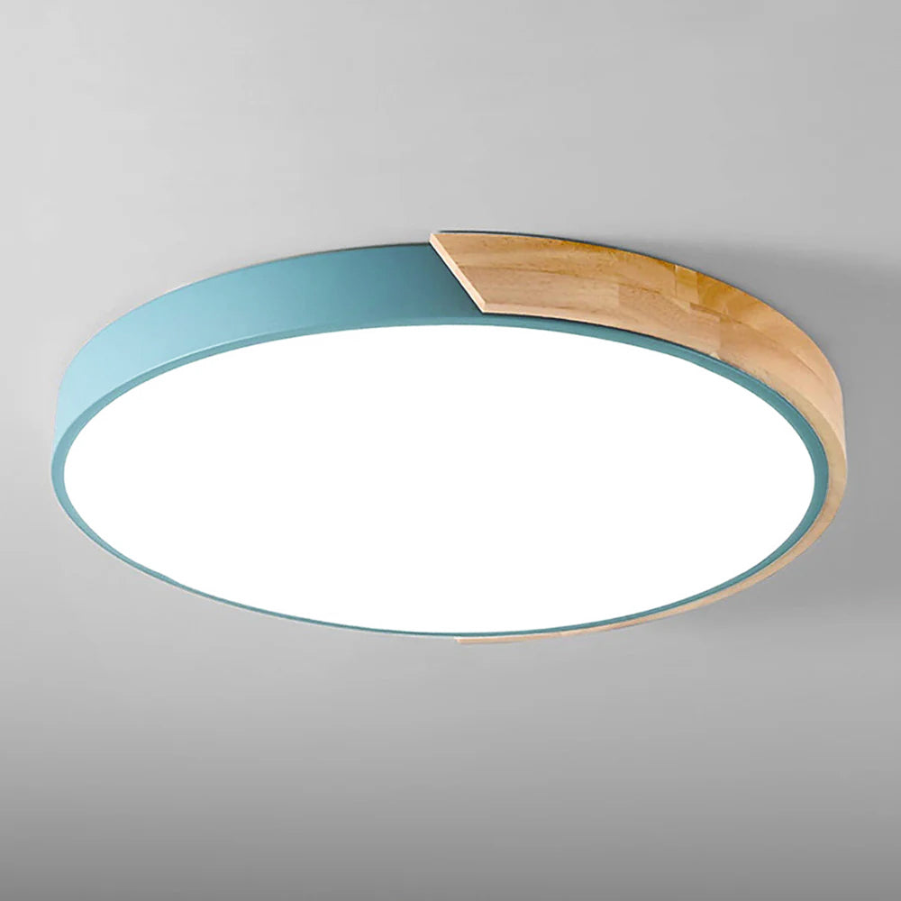 Lampsmodern-UK Colorful Simple LED Round Ceiling Light Flush Mount