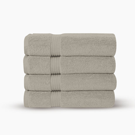 Premium Bath Towels | Set of 4 | Large, Absorbent, Beautiful Colors & Ultra Fluffy