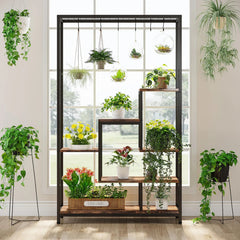 5 Tier Plant Stand - Tribesigns Indoor Ladder Shelf for Plants - Hurbane Home