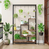 5 Tier Plant Stand - Tribesigns Indoor Ladder Shelf for Plants - Hurbane Home