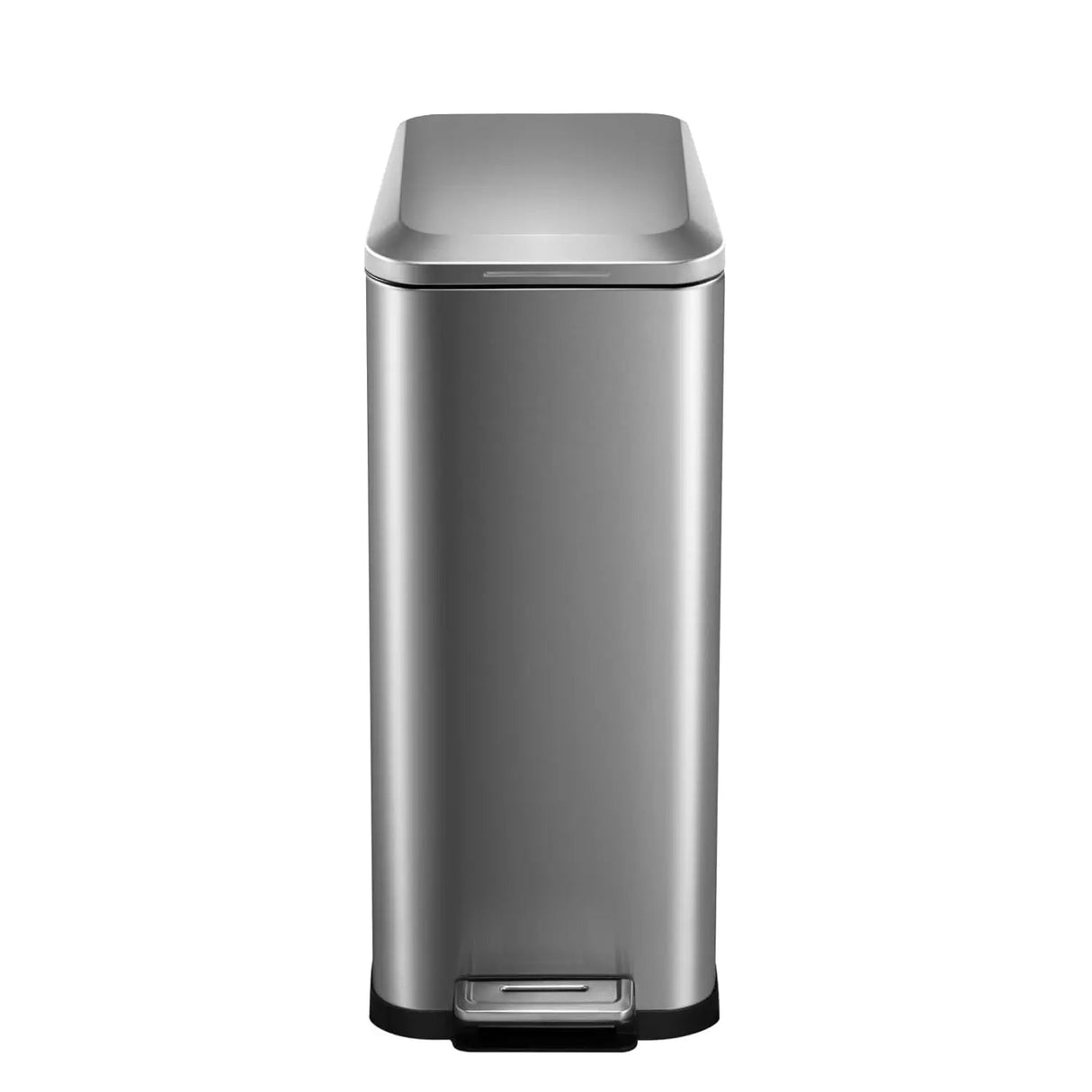 50L Kitchen Trash Can - Stainless Steel, Touchless, for Odor - Free Cleanliness - Stainless Steel Garbage Can - Hurbane Home