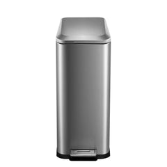 50L Kitchen Trash Can - Stainless Steel, Touchless, for Odor - Free Cleanliness - Stainless Steel Garbage Can - Hurbane Home