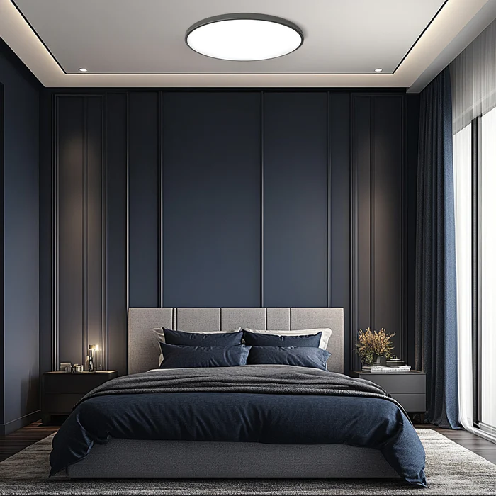 Lampsmodern-UK Modern Round LED Ceiling Light Slim Flush Mount