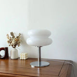 Elenorra Spinetta Retro Table Lamp Double Glass 11in H 7.1in
