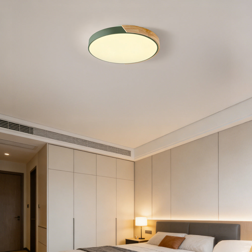 Lampsmodern-UK Colorful Simple LED Round Ceiling Light Flush Mount