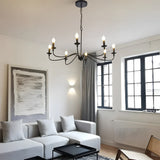 Lampsmodern-UK Simple Modern Iron Pendant Light, 34.6in Dia x 15in