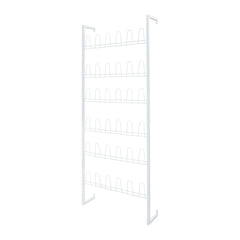 6 Tier Shoe Rack - Vertical Space - Saving Storage for Organizing Footwear - Vertical Shoe Rack - Hurbane Home