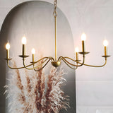 Lampsmodern-UK Simple Modern Iron Pendant Light, 34.6in Dia x 15in