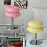 Elenorra Spinetta Retro Table Lamp Double Glass 11in H 7.1in