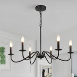 Lampsmodern-UK Simple Modern Iron Pendant Light, 34.6in Dia x 15in