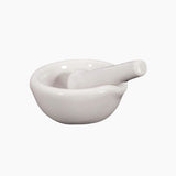 Compact 6ml Porcelain Mortar and Pestle Mini Milling Set