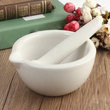Compact 6ml Porcelain Mortar and Pestle Mini Milling Set