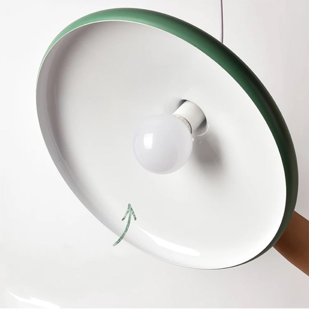 Lampsmodern-UK Nordic Macaron Solid-Wood Pendant Light E26/E27 Modern