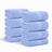 8 - Piece Extra Large Bath Sheets - 100% Cotton, 550 GSM, Jumbo 35x70 Inch Towels - Bath Towels - Hurbane Home