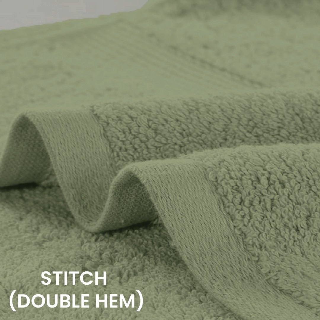 8 - Piece Extra Large Bath Sheets - 100% Cotton, 550 GSM, Jumbo 35x70 Inch Towels - Bath Towels - Hurbane Home