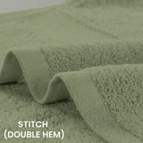 8 - Piece Extra Large Bath Sheets - 100% Cotton, 550 GSM, Jumbo 35x70 Inch Towels - Bath Towels - Hurbane Home