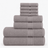 8 - Piece Luxury Cotton Towel Set – Soft, Quick - Dry & Absorbent - 8 piece Towels - Hurbane Home