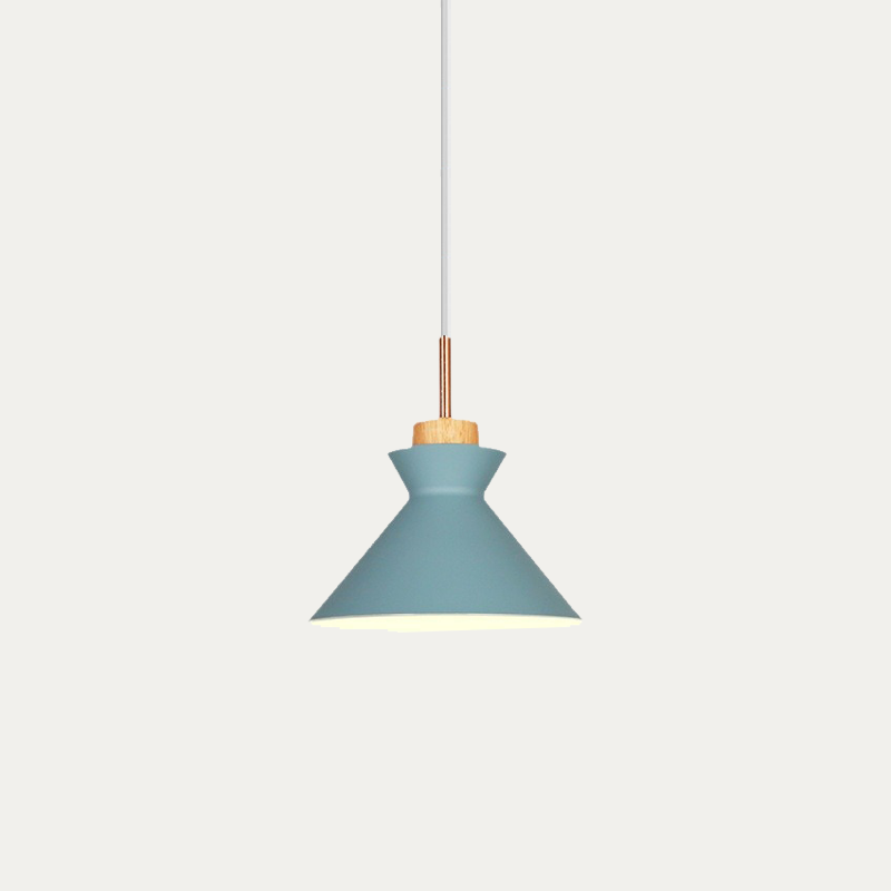 Valarie Scandinavian Wood Pendant Light Modern Fixture