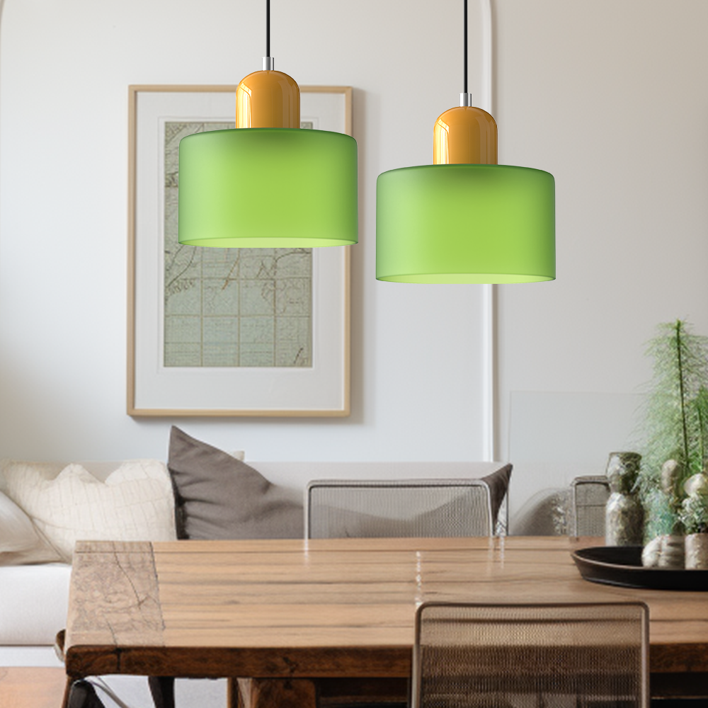 Lampsmodern-UK Bauhaus Creative Glass Pendant Light Adjustable D5.9 H6.7in