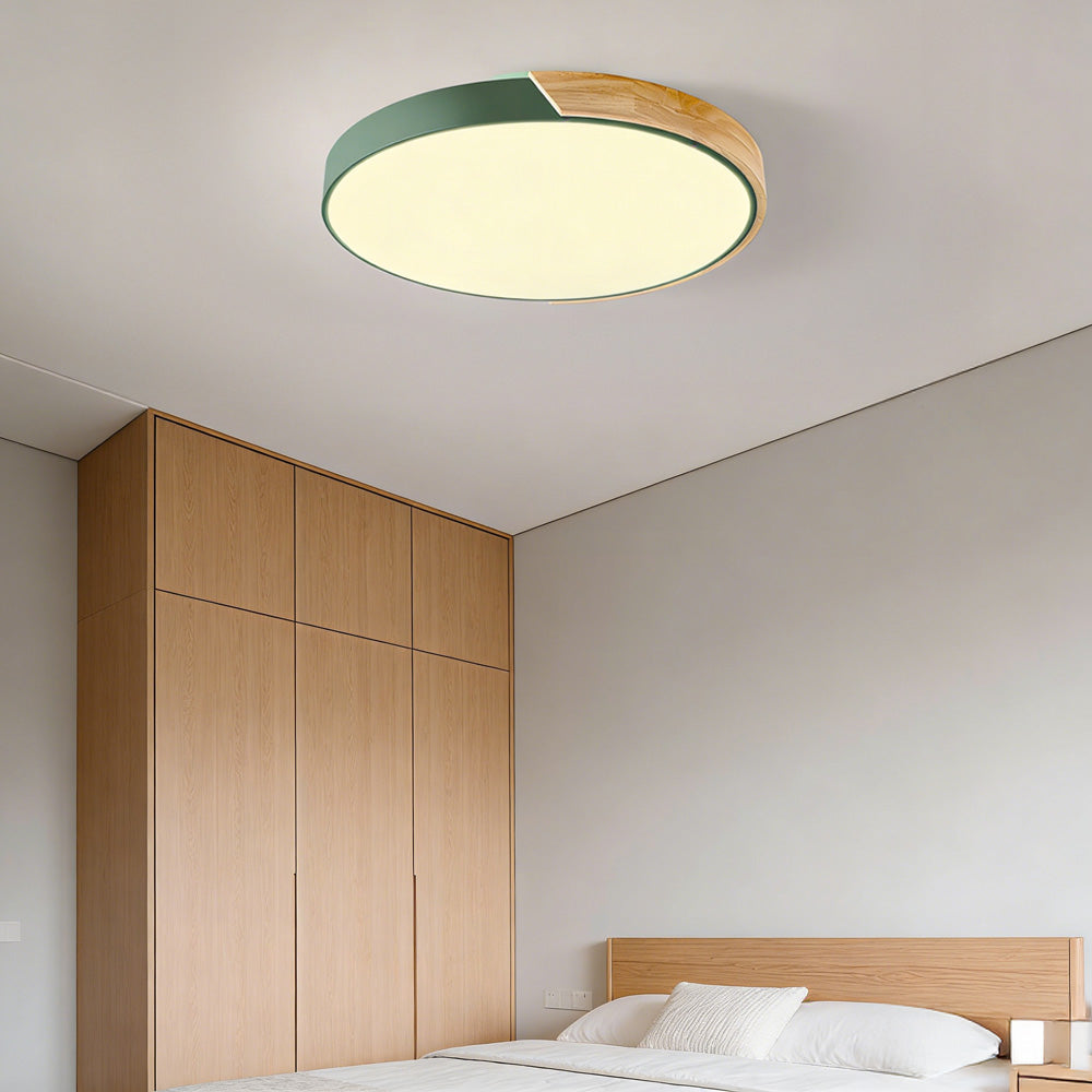 Lampsmodern-UK Colorful Simple LED Round Ceiling Light Flush Mount