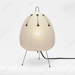 Elenorra Hikari Wabi Paper Table Lamp 10.2in Dia x 16.9in