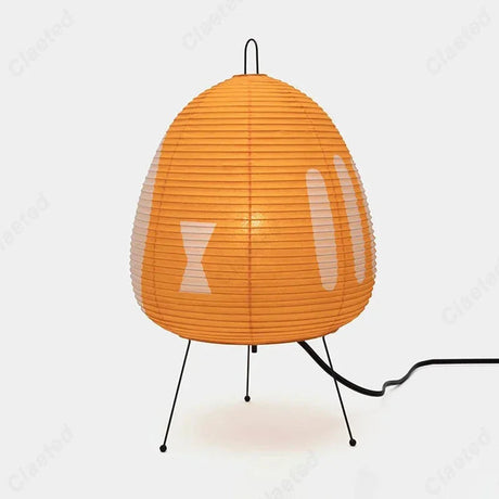 Elenorra Hikari Wabi Paper Table Lamp 10.2in Dia x 16.9in