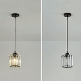 Lampsmodern-UK Multi-Head Glass Pendant Light Black for Kitchen