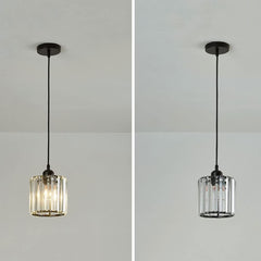 Lampsmodern-UK Multi-Head Glass Pendant Light Black for Kitchen
