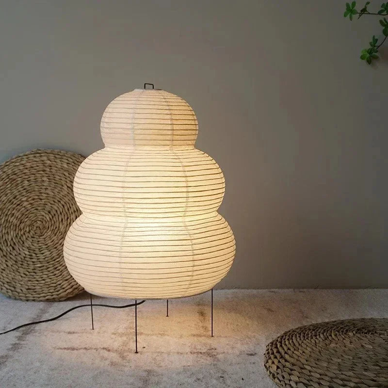 Elenorra Hikari Washi Floor Lamp Rice Paper 15.7in x 23.6in