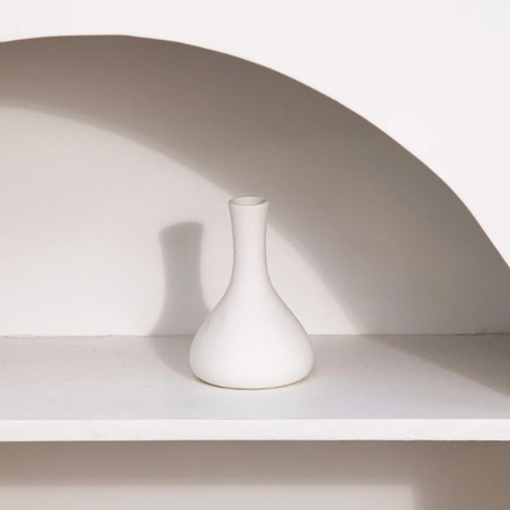 Nordic Ceramic Frosted Vase for Tabletop Flowers and Decor