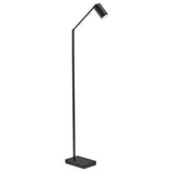 Colby Adjustable LED Floor Lamp with Touch Dimmer, Pivot Shade