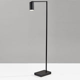 Colby Adjustable LED Floor Lamp with Touch Dimmer, Pivot Shade