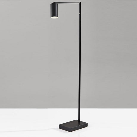 Colby Adjustable LED Floor Lamp with Touch Dimmer, Pivot Shade