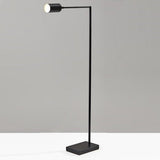 Colby Adjustable LED Floor Lamp with Touch Dimmer, Pivot Shade