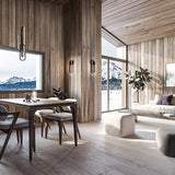 Sienna LED Wall Sconce Painted Nickel by AFX Lighting