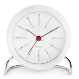 Arne Jacobsen Bankers Table Clock Mid-Century Modern Alarm Clock