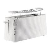 Alessi Plisse 4-Slice Toaster with Warming Rack, Stainless Finish