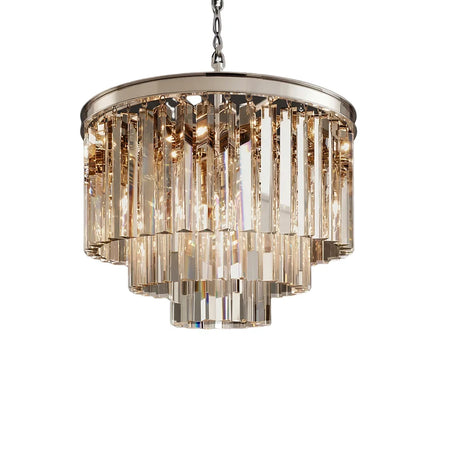 Aeryvon Vintage Luxury Crystal Chandelier Elegant Pendant Fixture