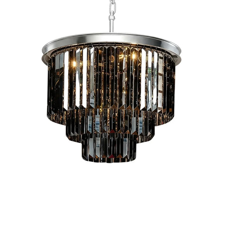 Aeryvon Vintage Luxury Crystal Chandelier Elegant Pendant Fixture