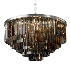 Aeryvon Vintage Luxury Crystal Chandelier Elegant Pendant Fixture