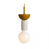 Alvar Multicolor Geometric Wood Pendant Light Modern Fixture