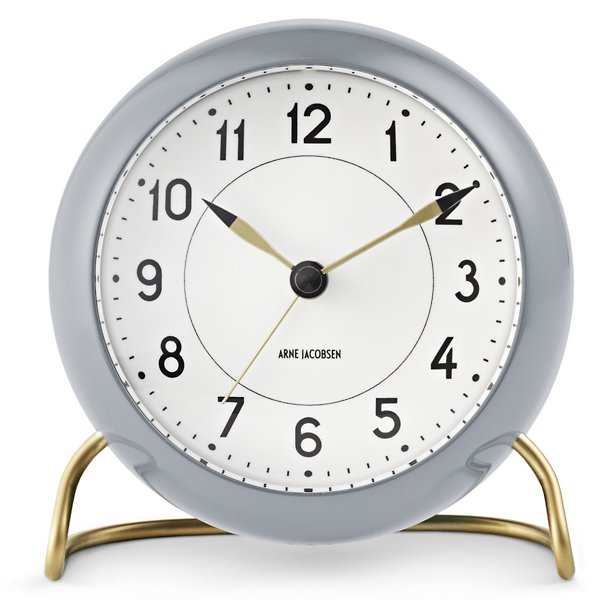 Night table clock designed for quiet bedrooms – LED Touch Quartz Battery-Powered