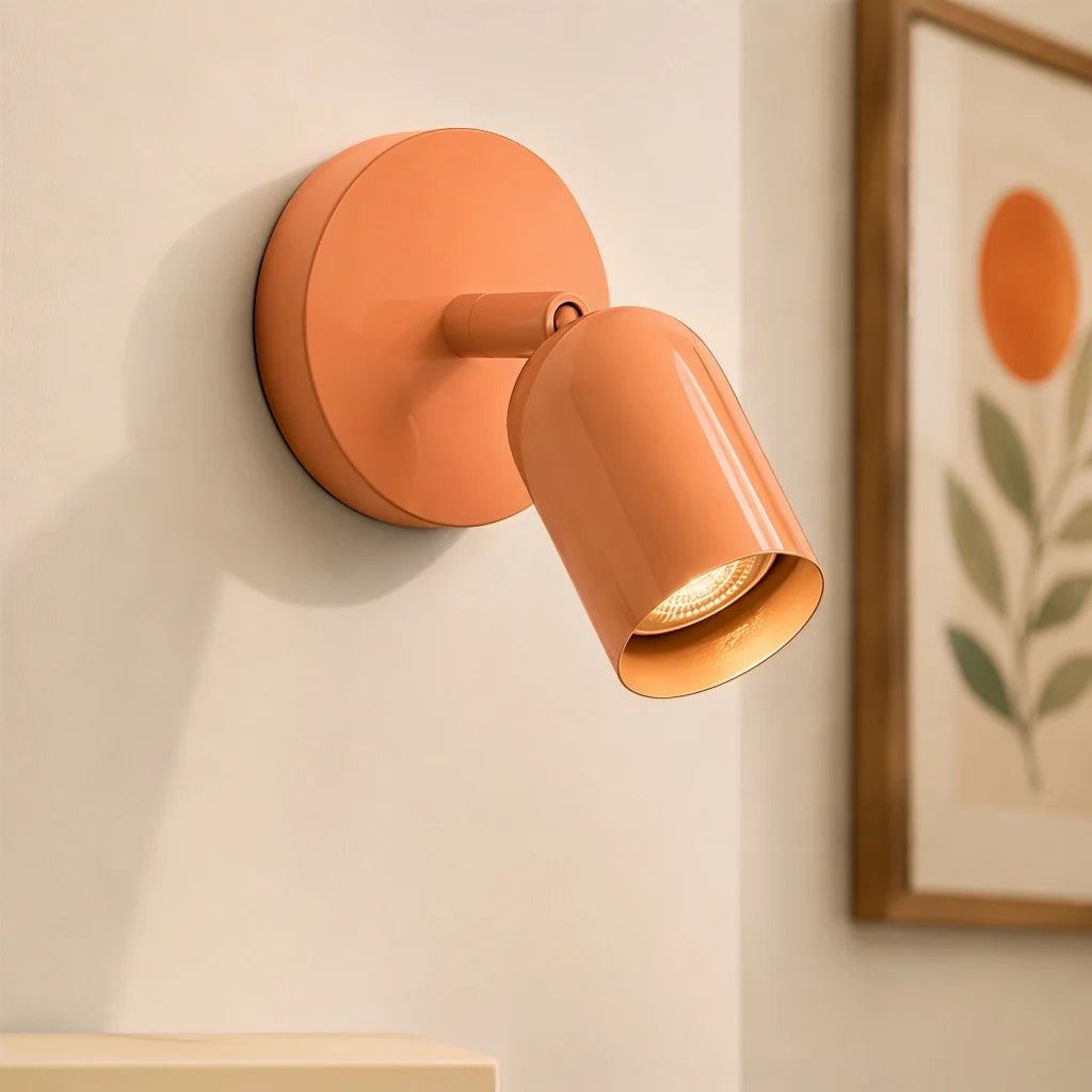 Ares Bauhaus Rotatable LED Bedside Wall Light Modern Sconce
