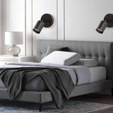 Ares Bauhaus Rotatable LED Bedside Wall Light Modern Sconce