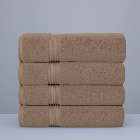 Premium Bath Towel Sets – 100% Egyptian Cotton, 550 GSM, 4 and 8-Piece Sets